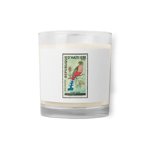 Caleçon Rouge Glass jar soy wax candle
