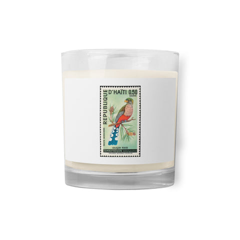 Caleçon Rouge Glass jar soy wax candle
