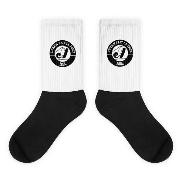 Black Foot Sublimated Socks